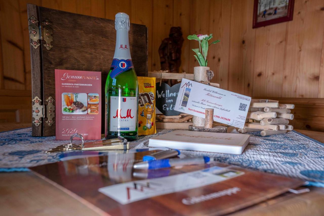Ferienwohnung Woernerblick Mittenwald Ngoại thất bức ảnh